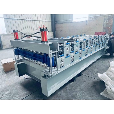 彩钢瓦设备 840900双层彩钢瓦设备 金硕 全自动双层压瓦机图3