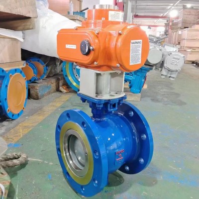 碳钢V型调节阀-气动v型调节阀-v型法兰球阀出厂价图5