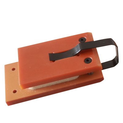 通用型精密带刀片皮机配件常规油棉固定夾子图3