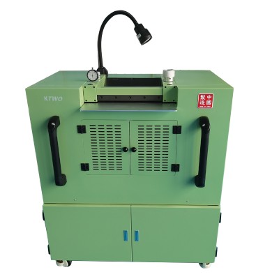 手工皮具工作室320mm进料宽度的皮革整体片薄机图2