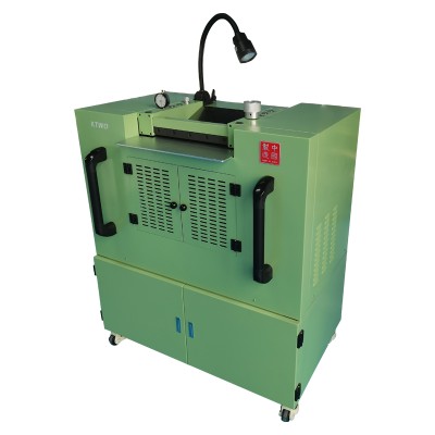 手工皮具工作室320mm进料宽度的皮革整体片薄机图4