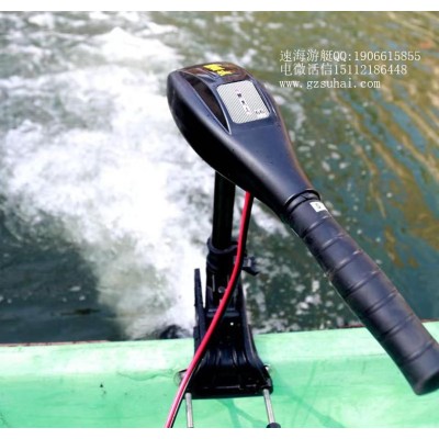 圣来汐48伏5.0匹舷挂机,电动船用动力冲锋艇挂机图2