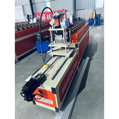 光伏纵向小水槽设备 包边装饰条水槽机 金硕 横向中水槽设备图3