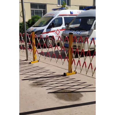 供应博铭电力安全护栏绝缘伸缩围栏 玻璃钢伸缩护栏 可定制长度图2