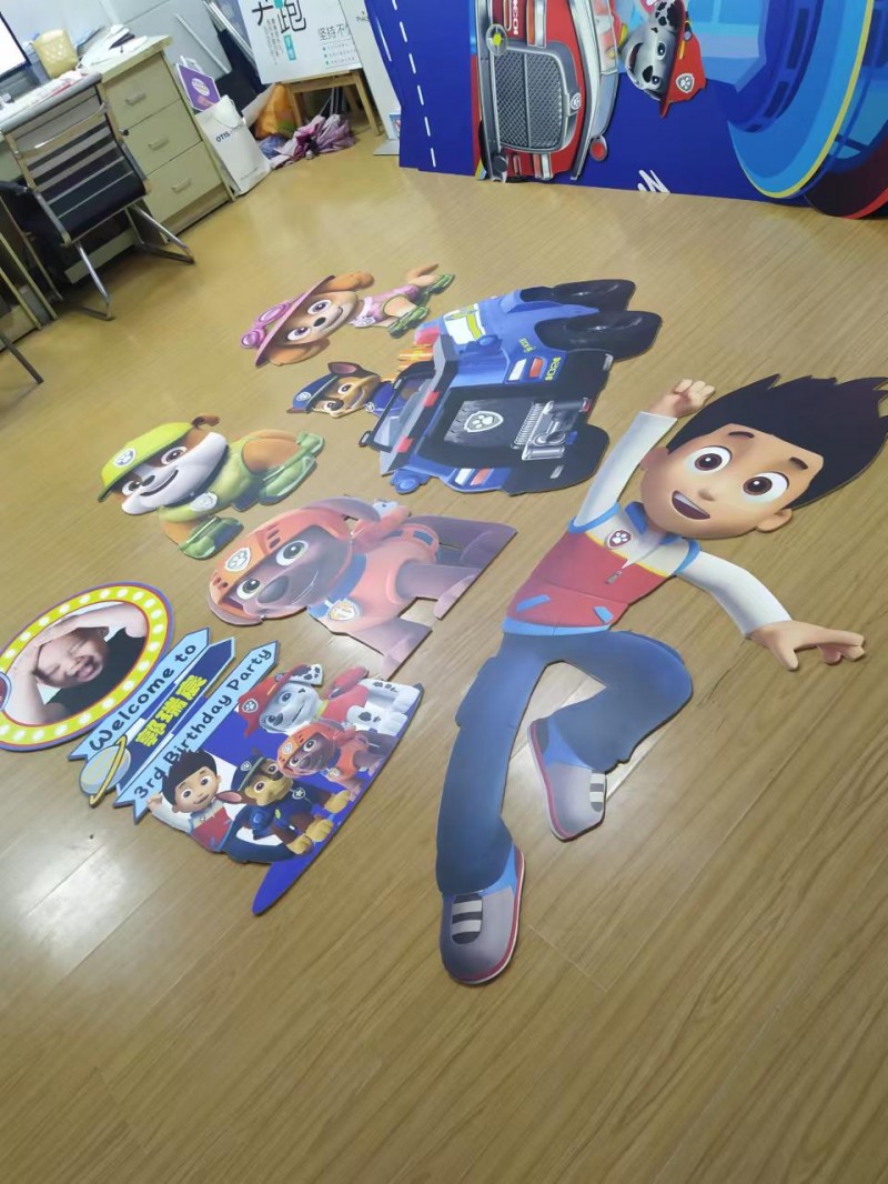 西安kt板定制 pvc广告牌定制签到墙kt板，泡沫异形牌展板