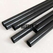 厂家直供碳纤维管 机械设备用高强度碳纤维3K平纹管 碳