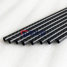 盛仕铭厂家生产供应3K平纹亮光碳纤维管