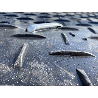 工地用可移动铺路垫板建筑工地用防滑耐磨临时铺路板聚乙烯路基板图3