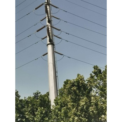 杭工电力钢杆10kv 电力钢管杆 电力钢管塔 生产厂家图2