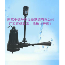 潜水射流式曝气机安装位置及适用领域；潜水曝气机接线示意图及维修保养说明