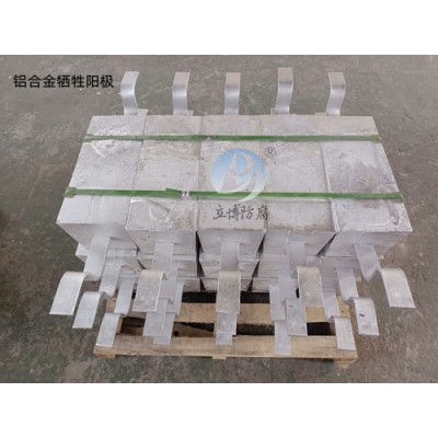 支架35kg铝合金牺牲阳极厂家|储罐铝阳极图2