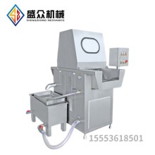 全自动牛肉干盐水注射机 牛肉白条鸡注水增重机 全套牛