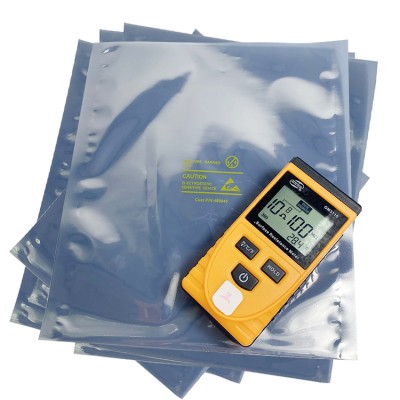 厂家直供防静电袋平口屏蔽袋LED包装袋批发多种尺寸规格图2