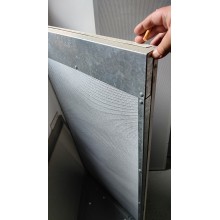 核电站铝纤维吸音屏体、换流站隔音罩、电网复合铝纤维吸声板