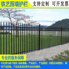东莞寮步加厚幼儿园锌钢护栏 潮州组装围墙栏杆 产业园铁艺围栏