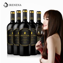 IRENENA红酒温碧霞自创品牌国产干红葡萄酒贺兰山东麓
