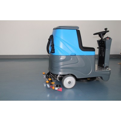驾驶式洗地机商用大型工厂工业车间仓库洗地车物业擦地机图3