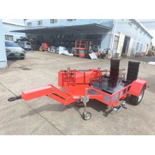 1.3吨消防机器人用ATV工具拖车 爬梯折叠全挂车