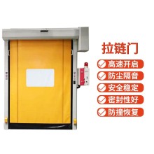 防撞自动修复快速门 带拉链软质快速门耐用自动感应门