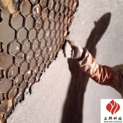 岳阳龟甲网防磨胶泥涂抹料配方图2