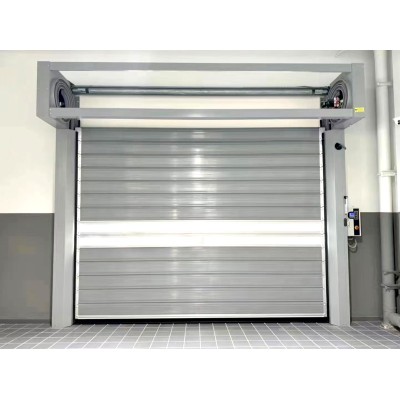 博雄 硬质快速门 铝合金材质 厂房车间快速门  防风保温图3