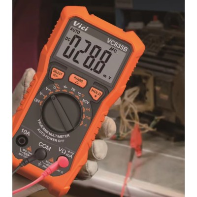 维希vici真有效值电工专用万用表三位半智能数字显示多用表VC835B图6