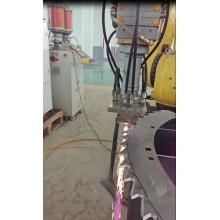 刀具宽光斑同轴激光熔覆送粉修复加工技术