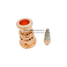 双内送粉与外送粉的多入射角度等离子喷涂设备喷嘴