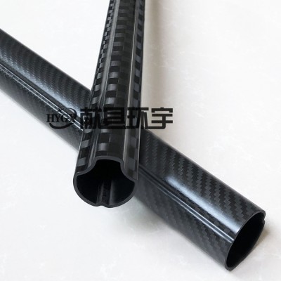 碳纤维异形管 碳纤维管 碳纤维板 碳纤维定制加工图3