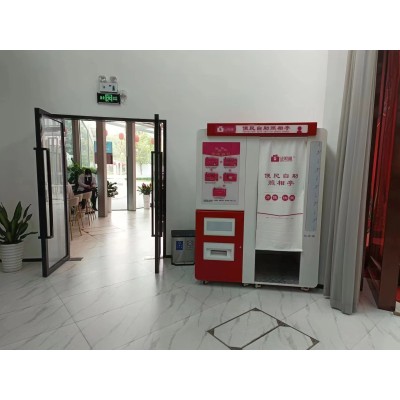 双人拍照机 自助拍照机 智能证件照相机图2