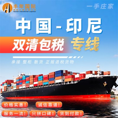 装饰灯出口印尼就找丰年国际物流双清到门专线图3