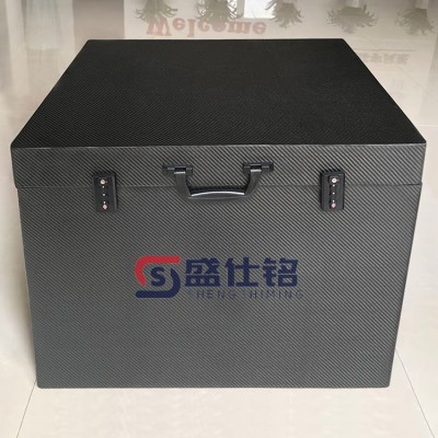 碳纤维运输箱体 轻量化仪器箱子 复合材料减震机架箱 多功能箱 图4