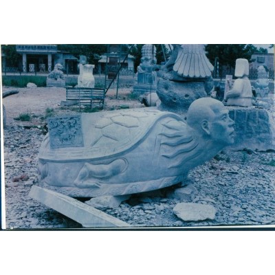 青石龟驼碑、青石墓碑、青石墓石、青石纪念碑图3