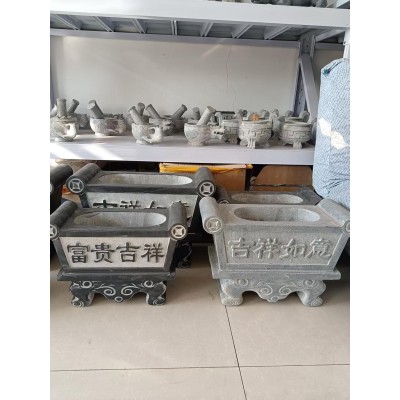 青石熏香炉、青石香炉、青石佛香炉图4