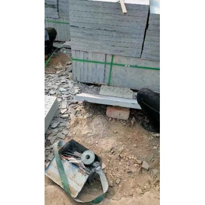 机打面青石板、钻打面青石板、凿道面青石板图5