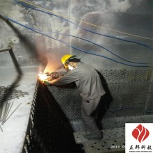 达州烟道陶瓷耐磨料施工流程 正邦防磨胶泥