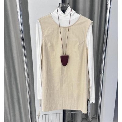 温碧霞自创IRENENA服装无袖收腰韩系小上衣图2