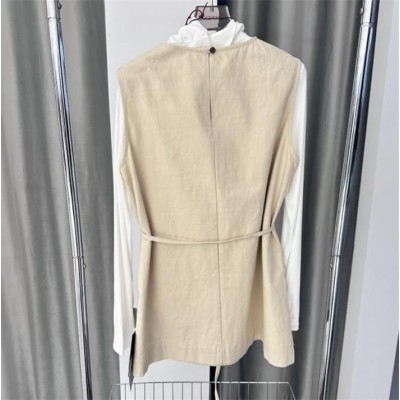 温碧霞自创IRENENA服装无袖收腰韩系小上衣图4