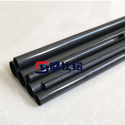 碳纤管 缠绕碳纤维管 大型碳纤维管 碳纤维支架 碳纤维梁图4