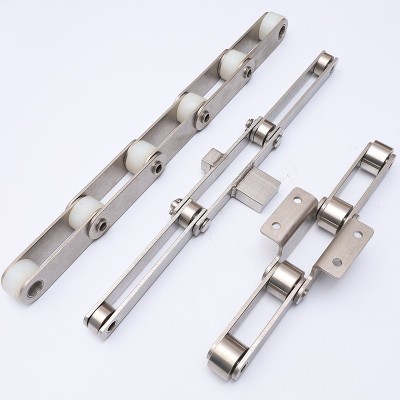 鸣屿工业输送链 短节距加长销输送链 国标 非标定制食品物流输送图3