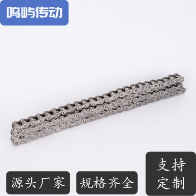 鸣屿传动 耐腐蚀短节距滚子链 不锈钢 镀达克罗 镀锌 镀镍 塑料链图4