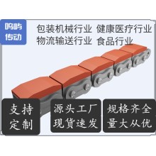 鸣屿传动 橡胶附板链 印铁烘房线链条 双铰接输送链 厂家直销