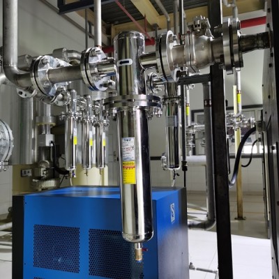 不锈钢蒸汽过滤器 氮气压缩空气耐高温除菌精密过滤器图2