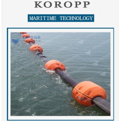 水上航标河道垃圾整治挂网浮筒组合式管道浮筒图2