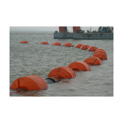 海上施工抽沙抽泥管道海上浮体抽沙管浮筒图2