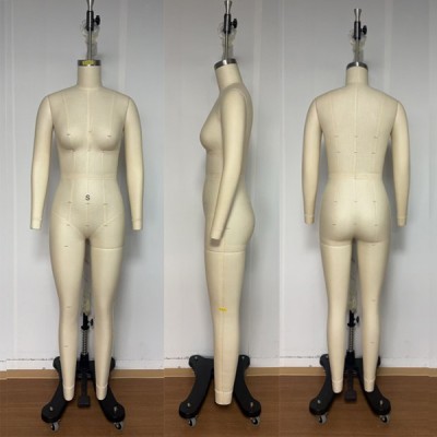 深圳欧洲码裁剪模特-杭州立裁模特-浙江服装人台图7