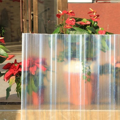 FRP采光板半透明树脂纤维塑料温室大棚塑料雨棚玻璃钢瓦阳光平板图2