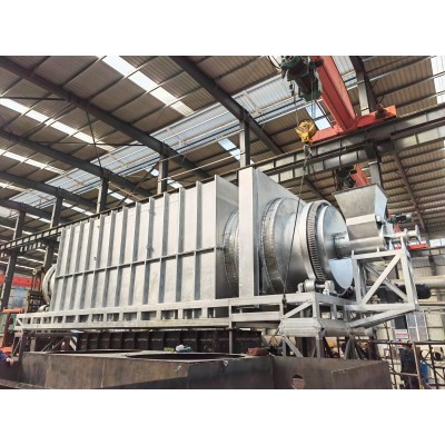 锯末连续式滚筒炭化机运行稳定更耐用图2