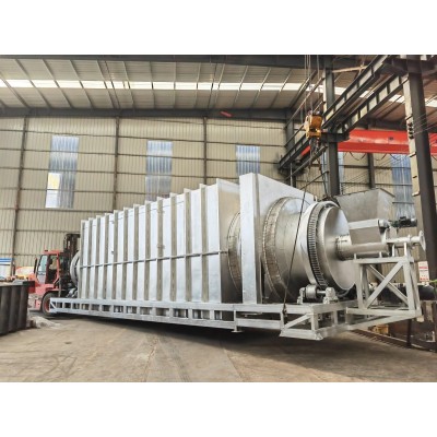 锯末连续式滚筒炭化机运行稳定更耐用图3