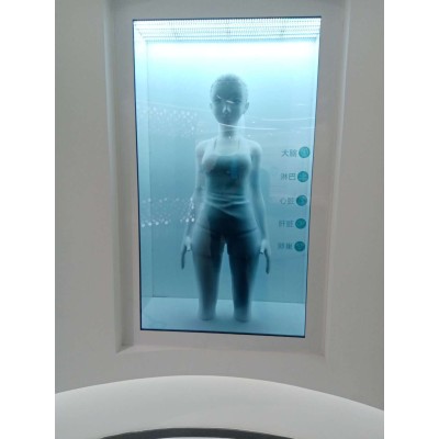 液晶透明屏显示屏透明展示柜图3